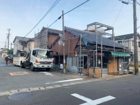 松阪市で木造家屋の解体工事