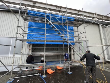 松阪市で工場の撤去工事