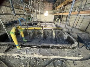 松阪市で入浴施設の改装工事