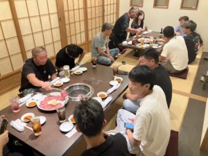 おいしいお肉で歓送迎会♪
